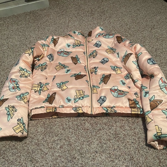 Girls Star Wars Jacket size medium - Picture 2 of 2
